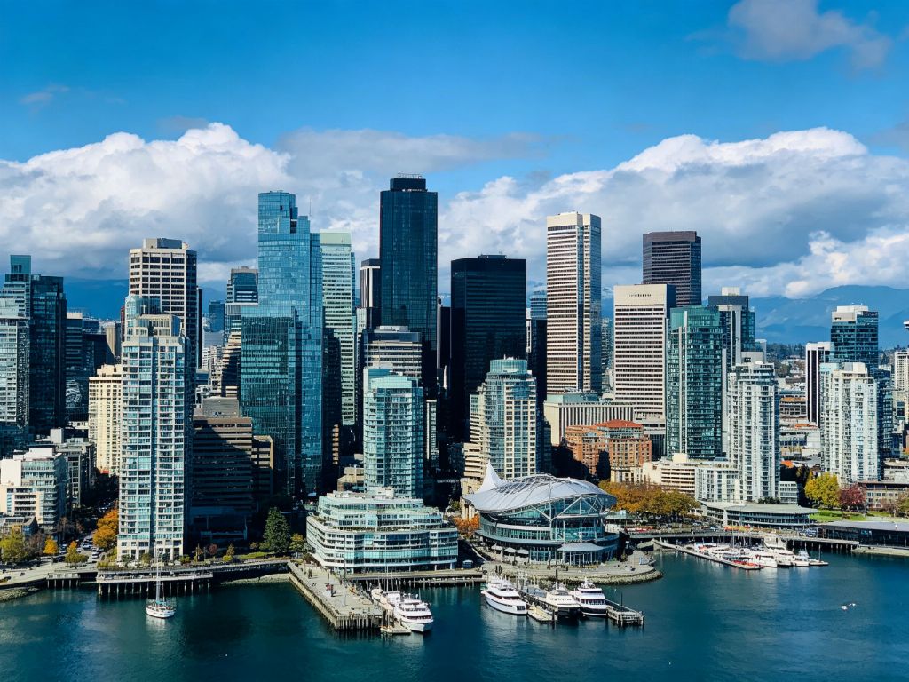 温哥华城市全景